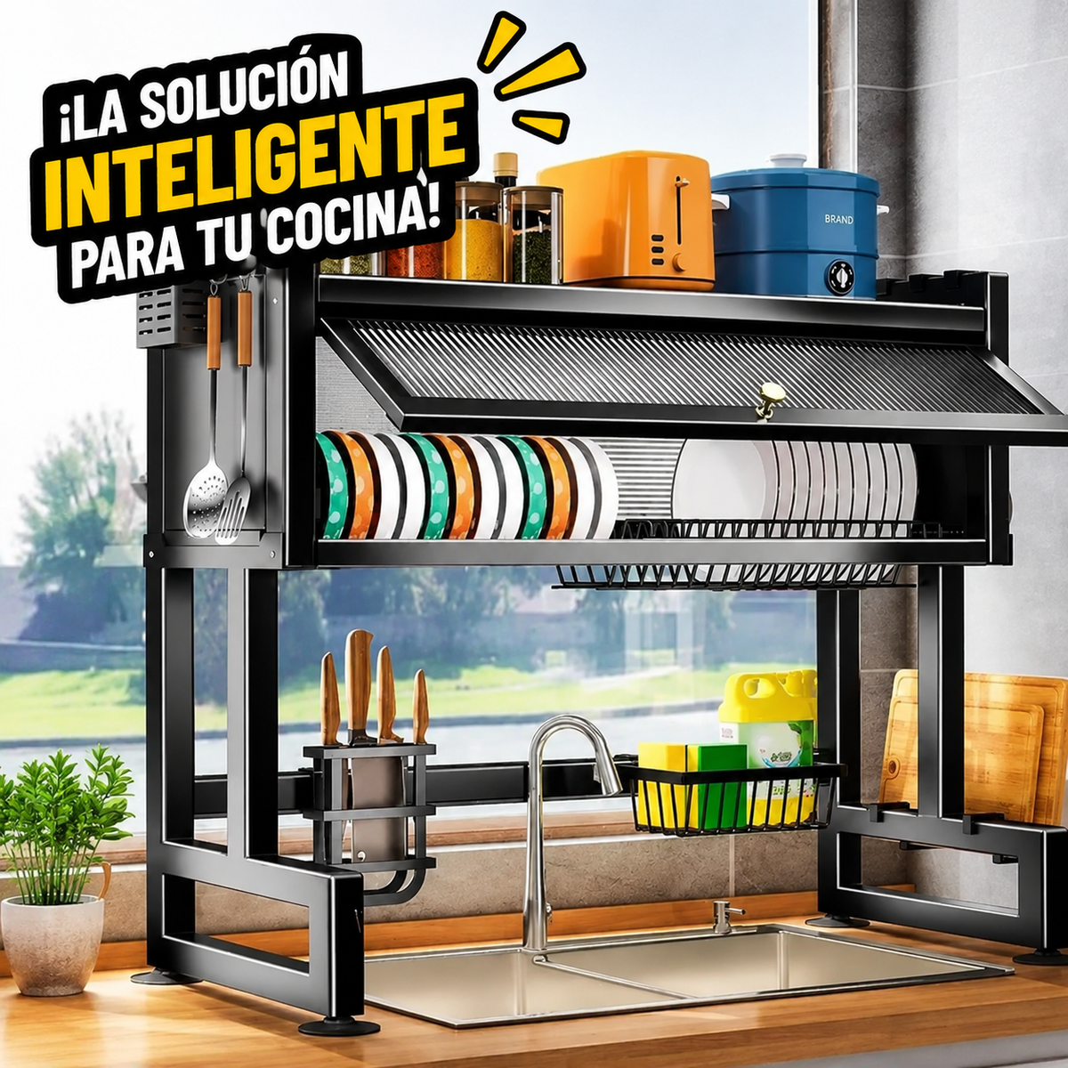 Escurridor De Platos Gabinete 85 CM