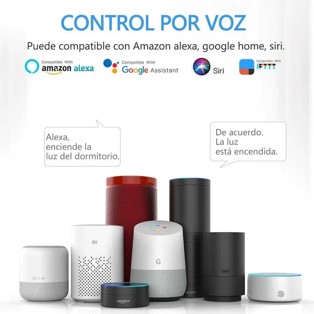 Enchufe WiFi compatible con Alexa