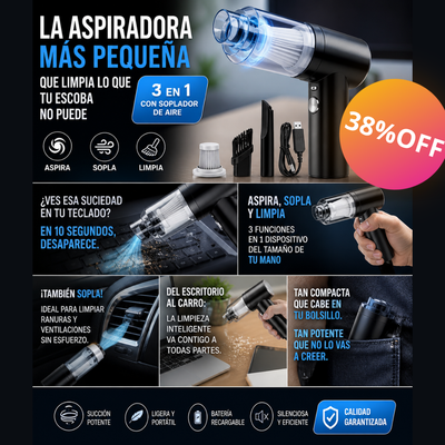 Mini Aspiradora USB