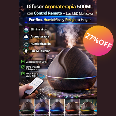 Humidificador y difusor de aromas Volcan