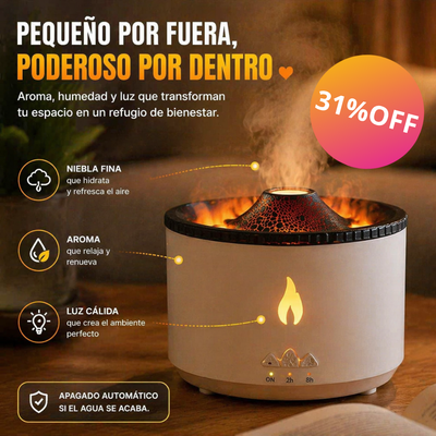 Humidificador de Aroma Volcán