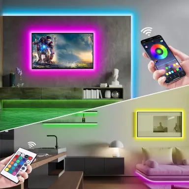 Tira LED WiFi 2M compatible con Alexa