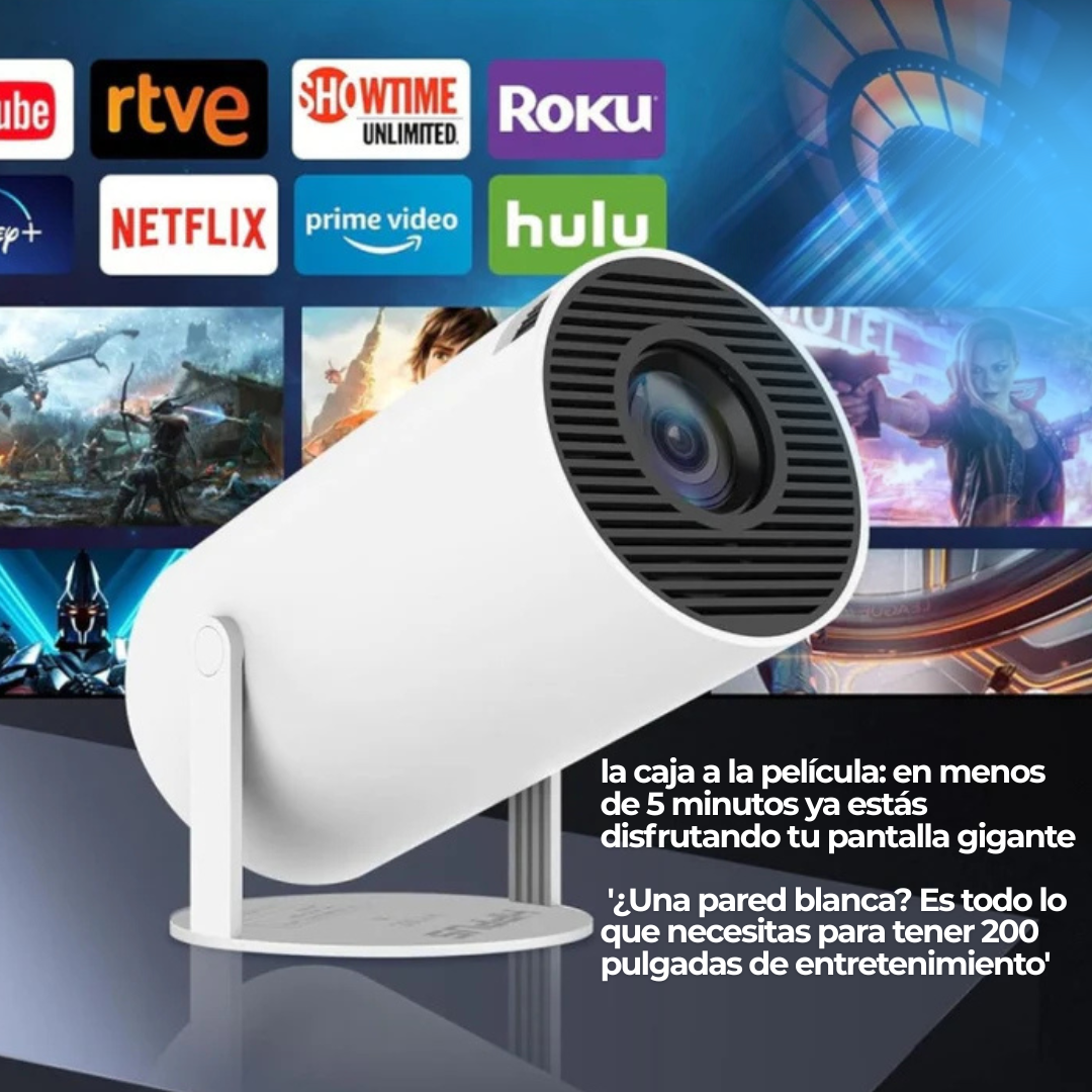 Proyector Smart 4K con Android