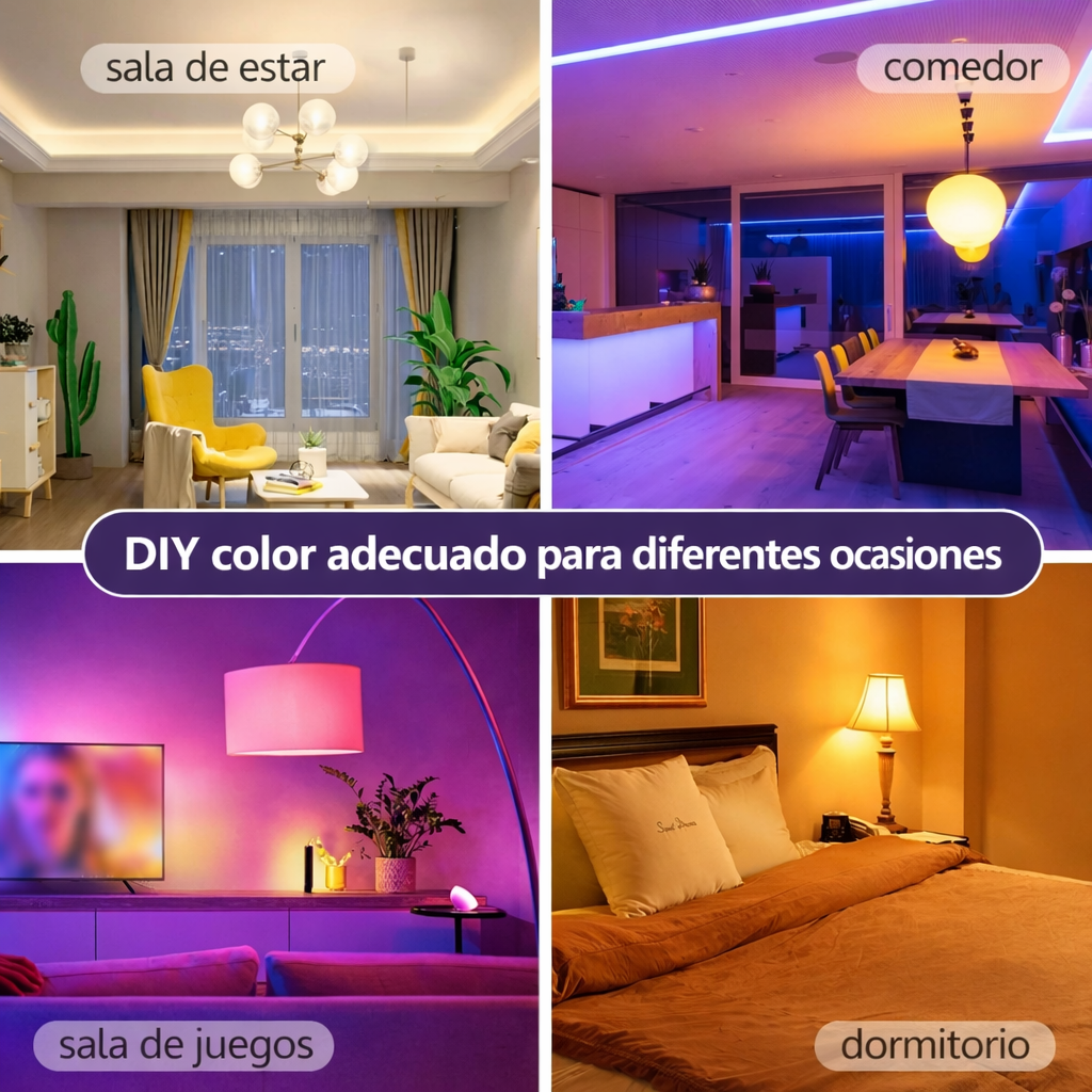 BOMBILLO LED WIFI Compatible con Alexa