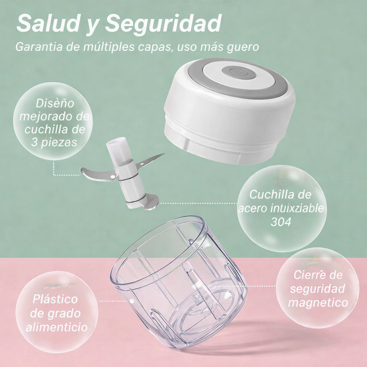 Picador Eléctrico de Alimentos