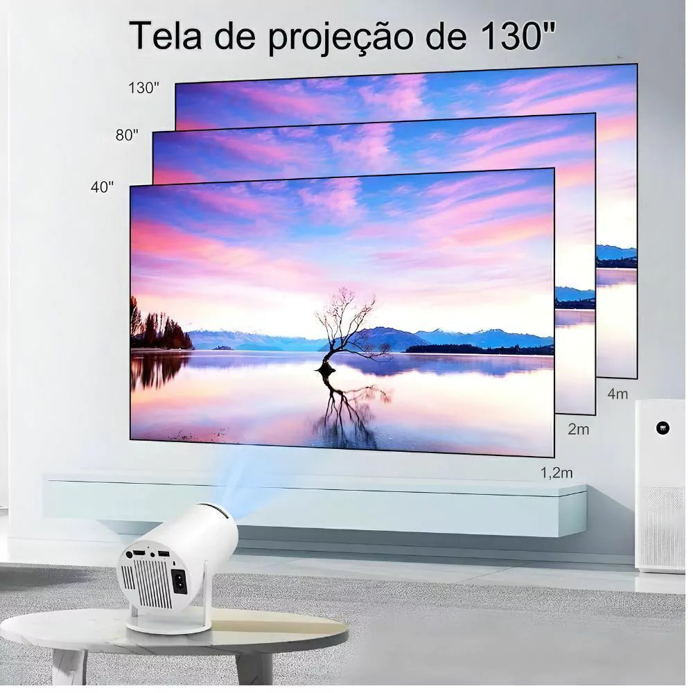 Proyector Smart 4K con Android