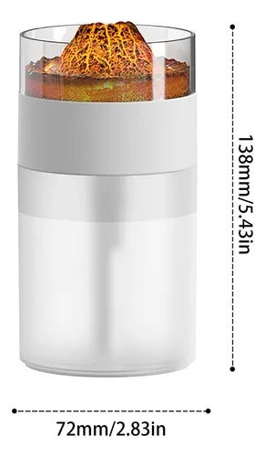 HUMIDIFICADOR VOLCAN AROMATERAPIA