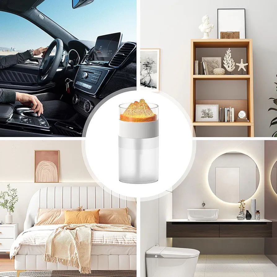 HUMIDIFICADOR VOLCAN AROMATERAPIA